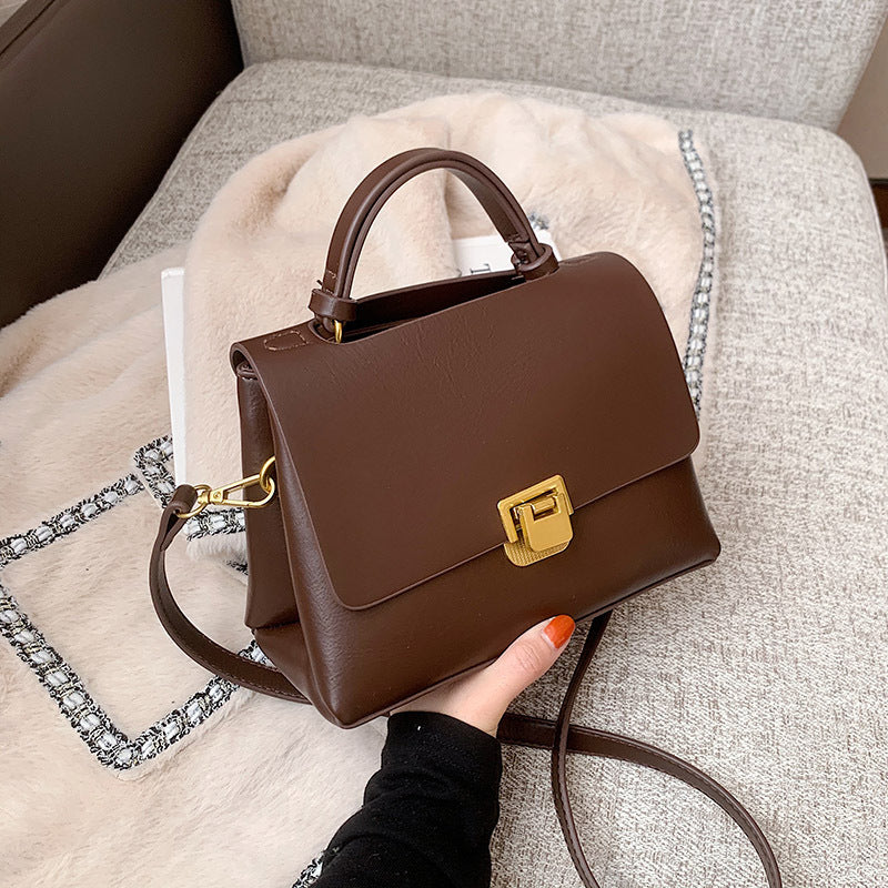 Single shoulder crossbody handbag