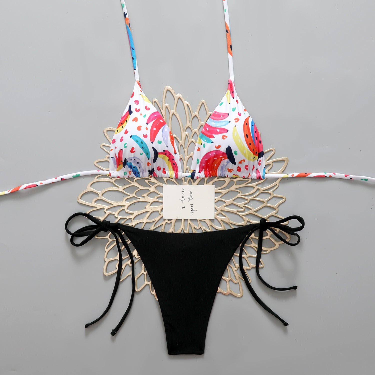 Split swimsuit women's beach swimsuit BIKINI