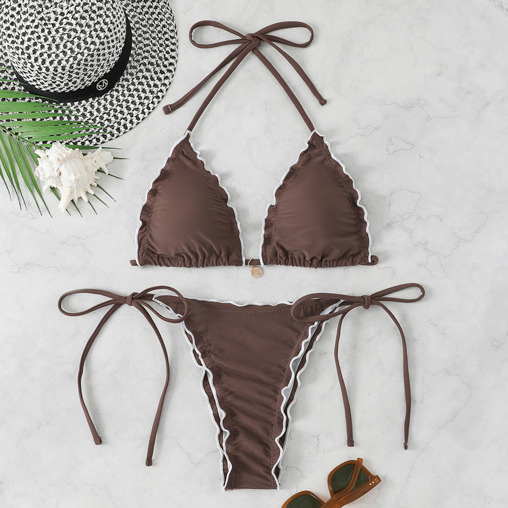 Split system with triangle bikini