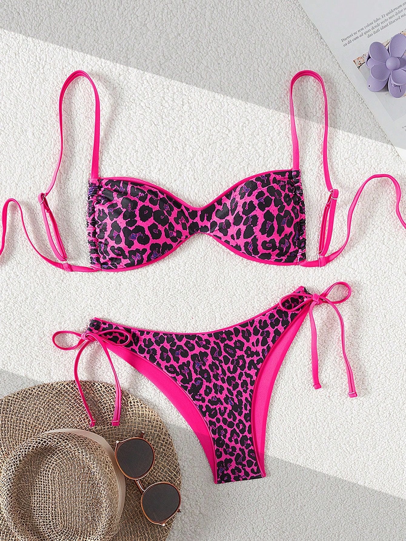 Tie-up  Bikini Women's Swimwear