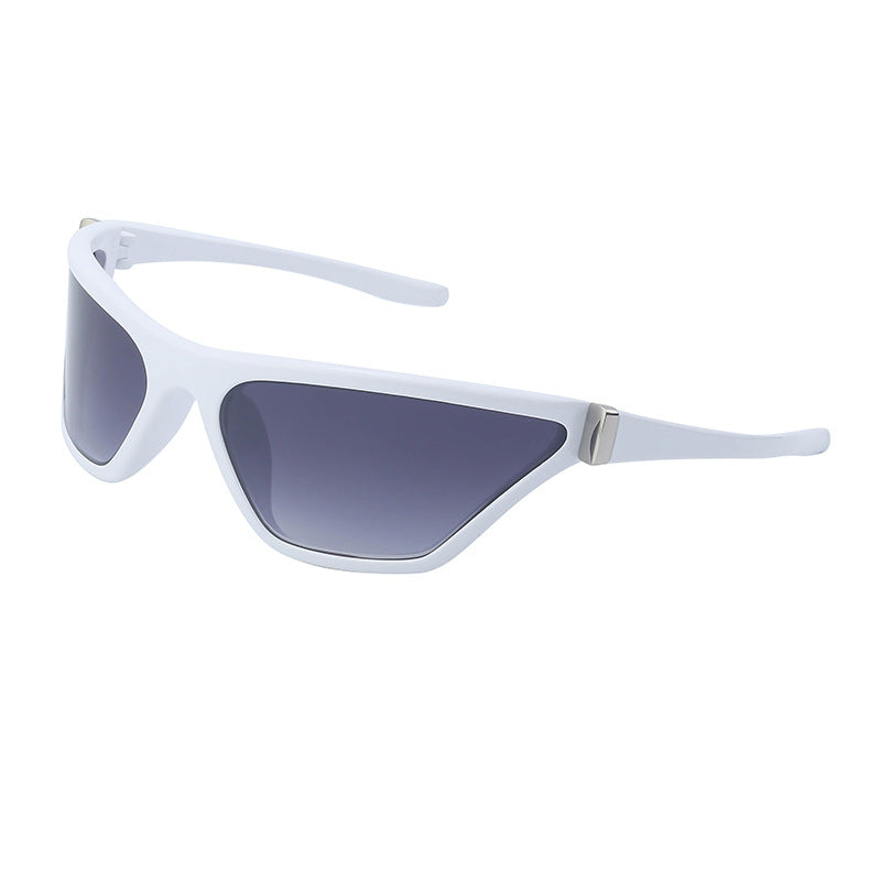 Fashion Net Red GM Same Y2K Millennium Cat Eye Sunglasses Women's Riding Sunglasses Men's Outdoor Glasses
