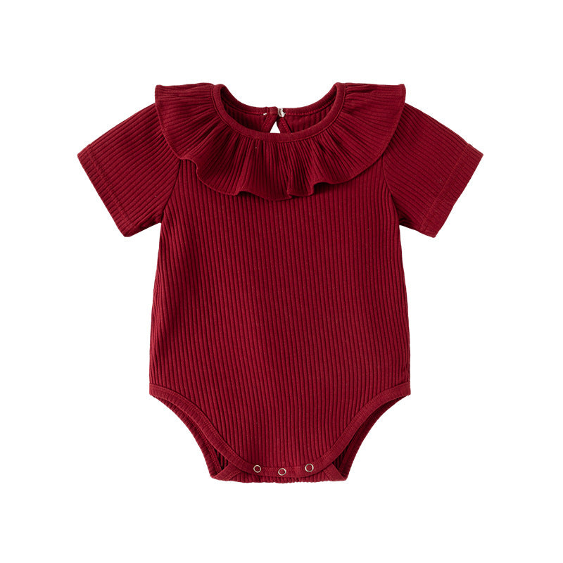 Short sleeved baby bag fart clothes