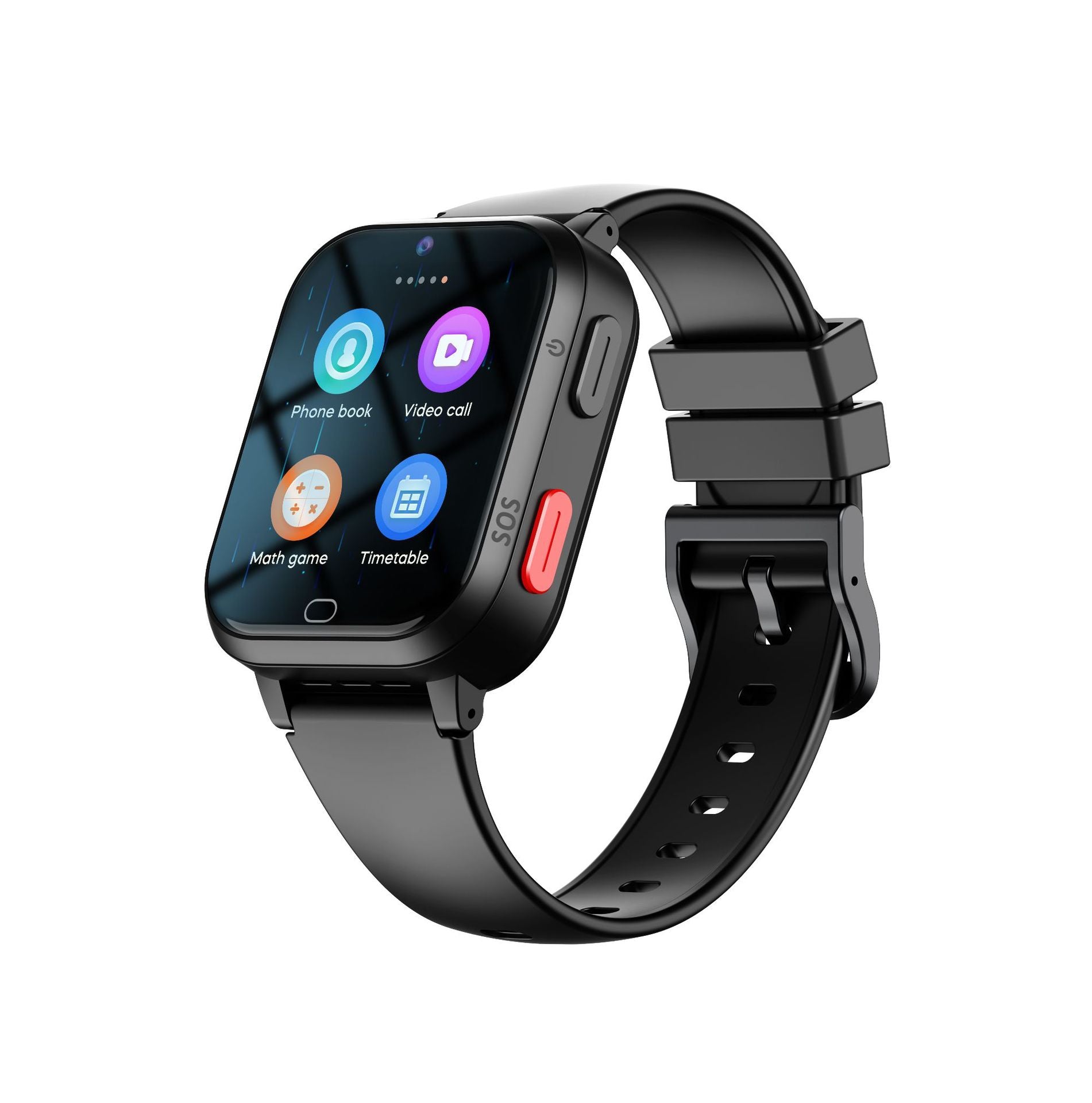 Long standby 4G smart children's phone watch Android card insertion video call positioning student watch