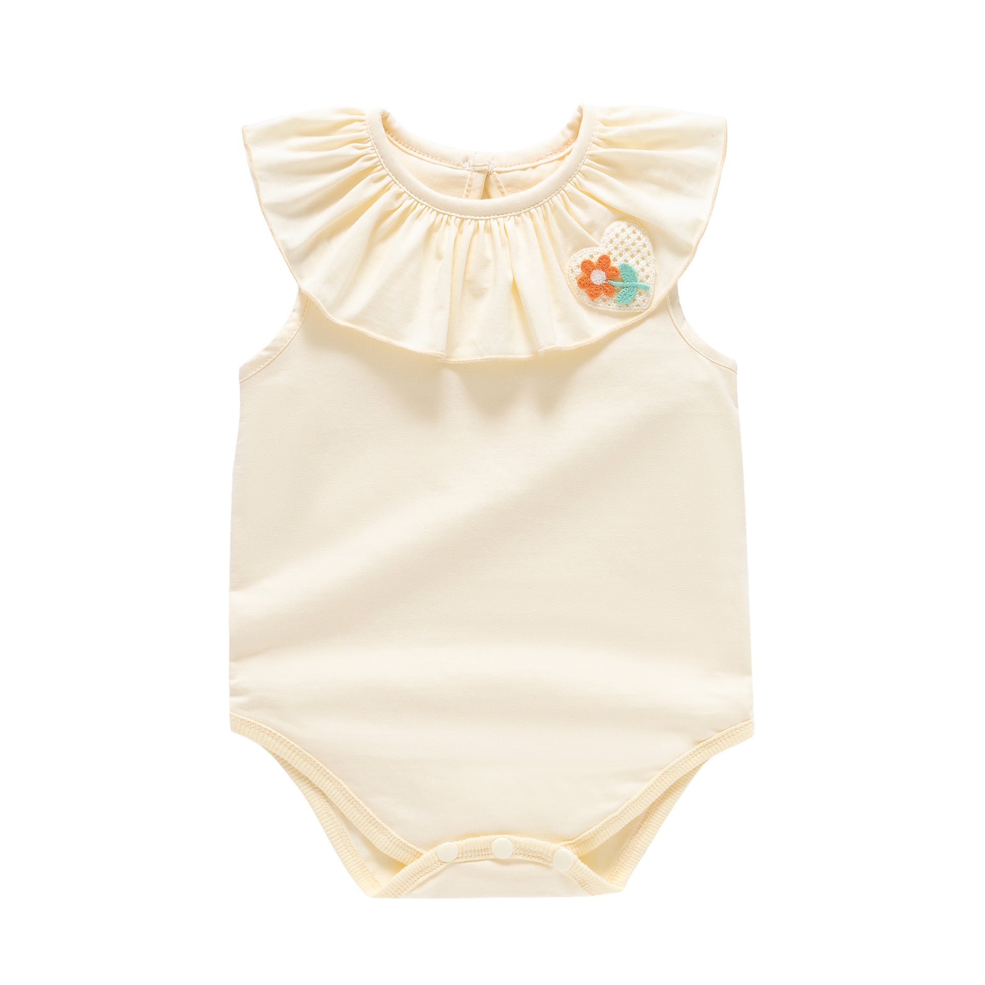 Short sleeved baby bag fart clothes