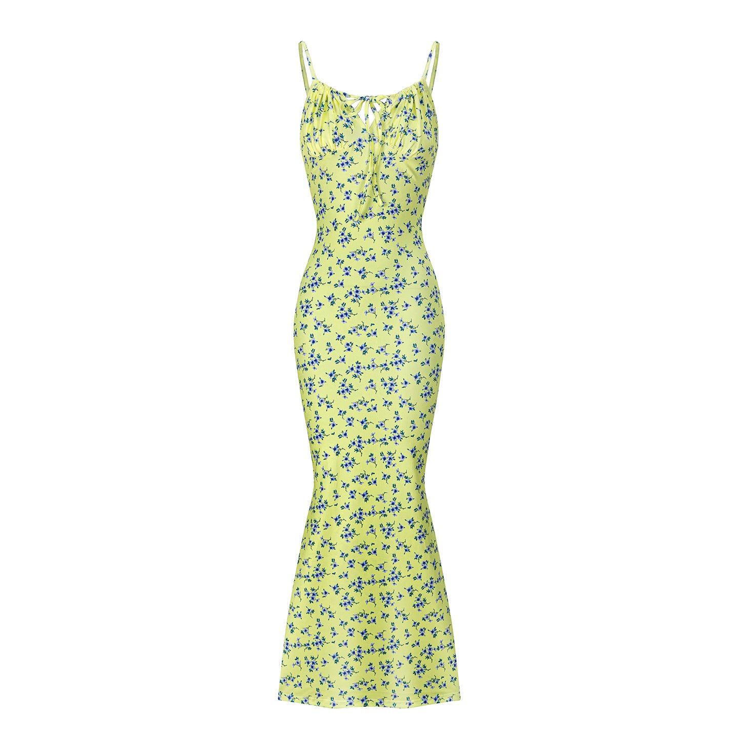 Floral spaghetti strap dress