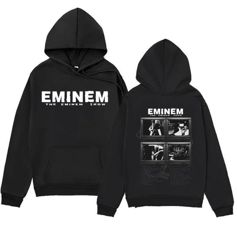 Rapper Eminem Music Album Hoodies World Tour Gift for Fan Gr