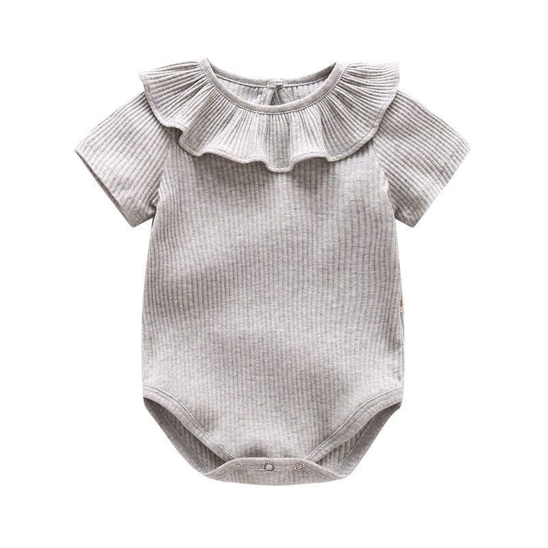 Short sleeved baby bag fart clothes