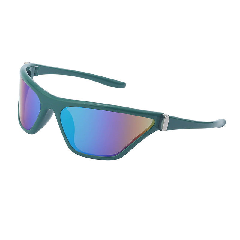 Fashion Net Red GM Same Y2K Millennium Cat Eye Sunglasses Women's Riding Sunglasses Men's Outdoor Glasses