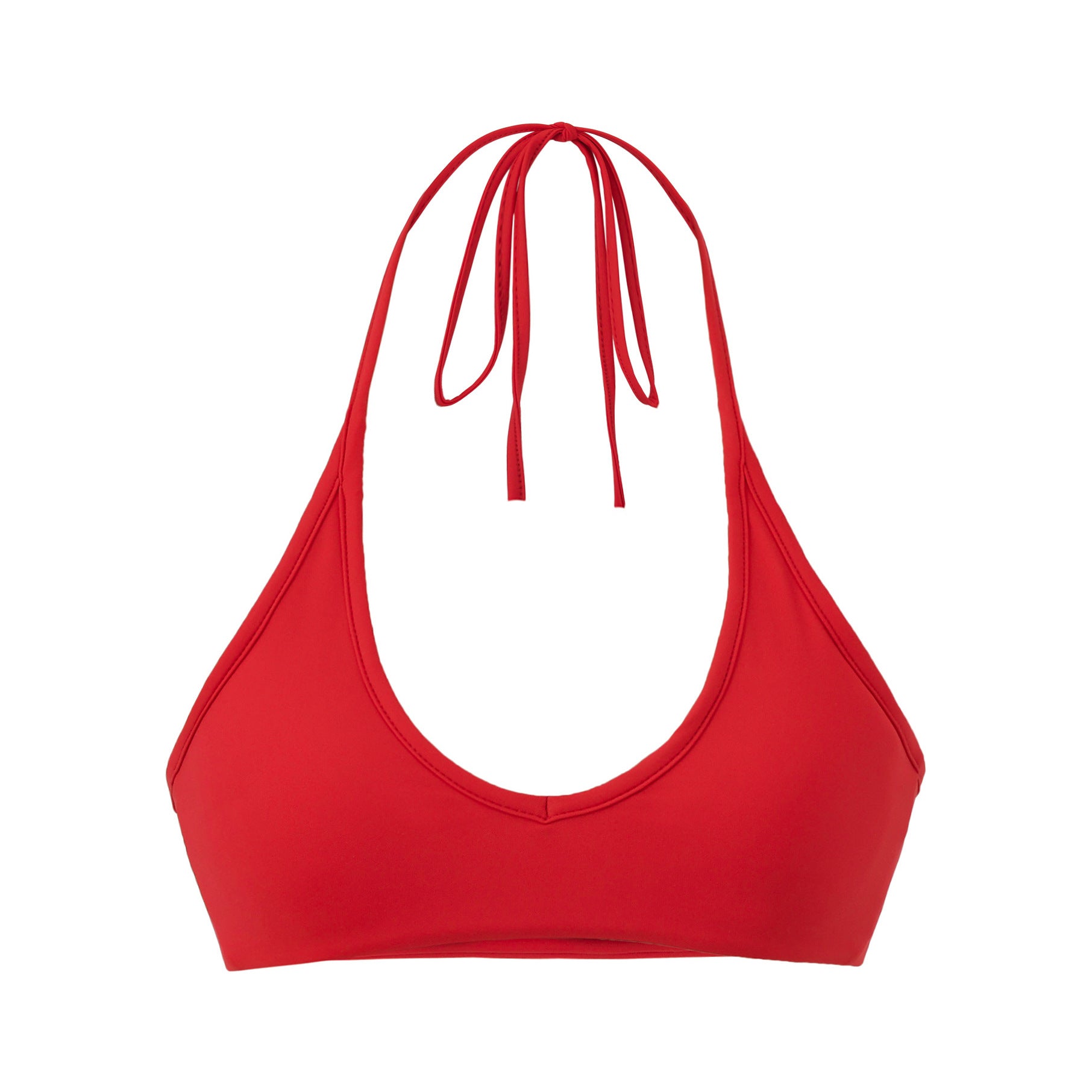 Strap neck bikini vest