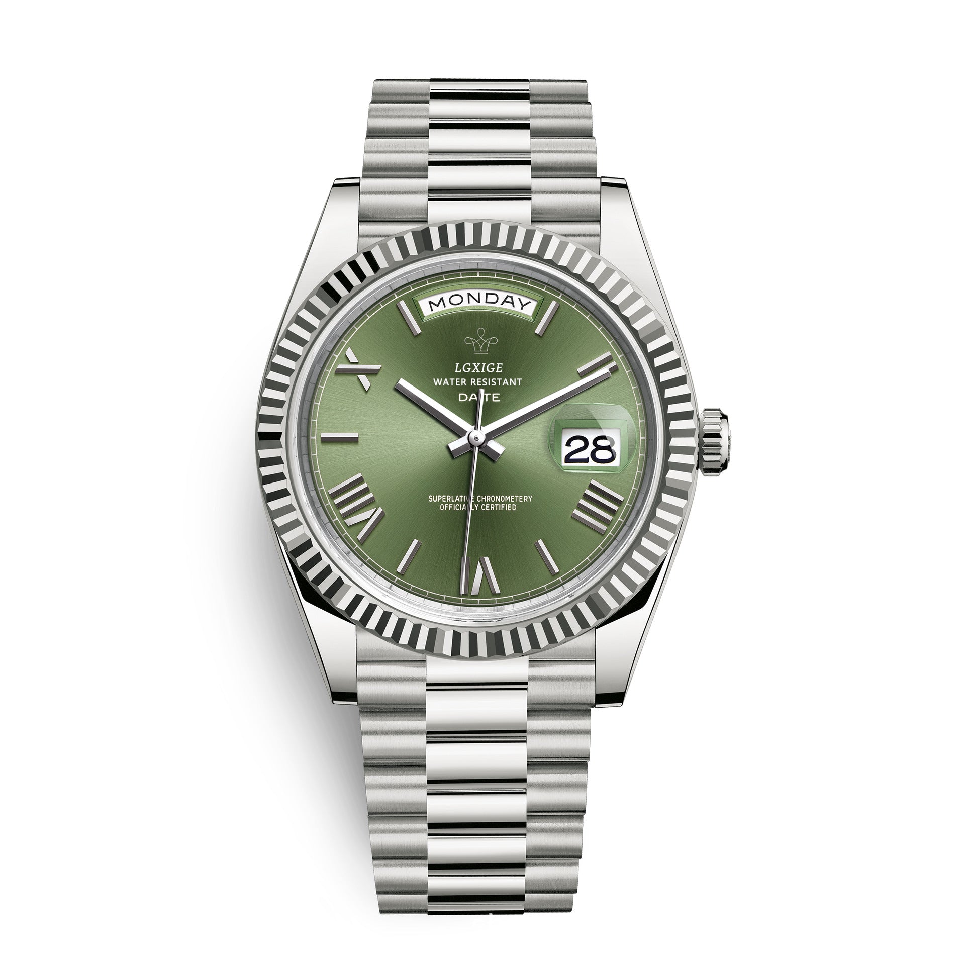 Fashion Style + Brand + Classic Sunday Calendar Watch + Men's Quartz Watch + Waterproof Wristwatch
