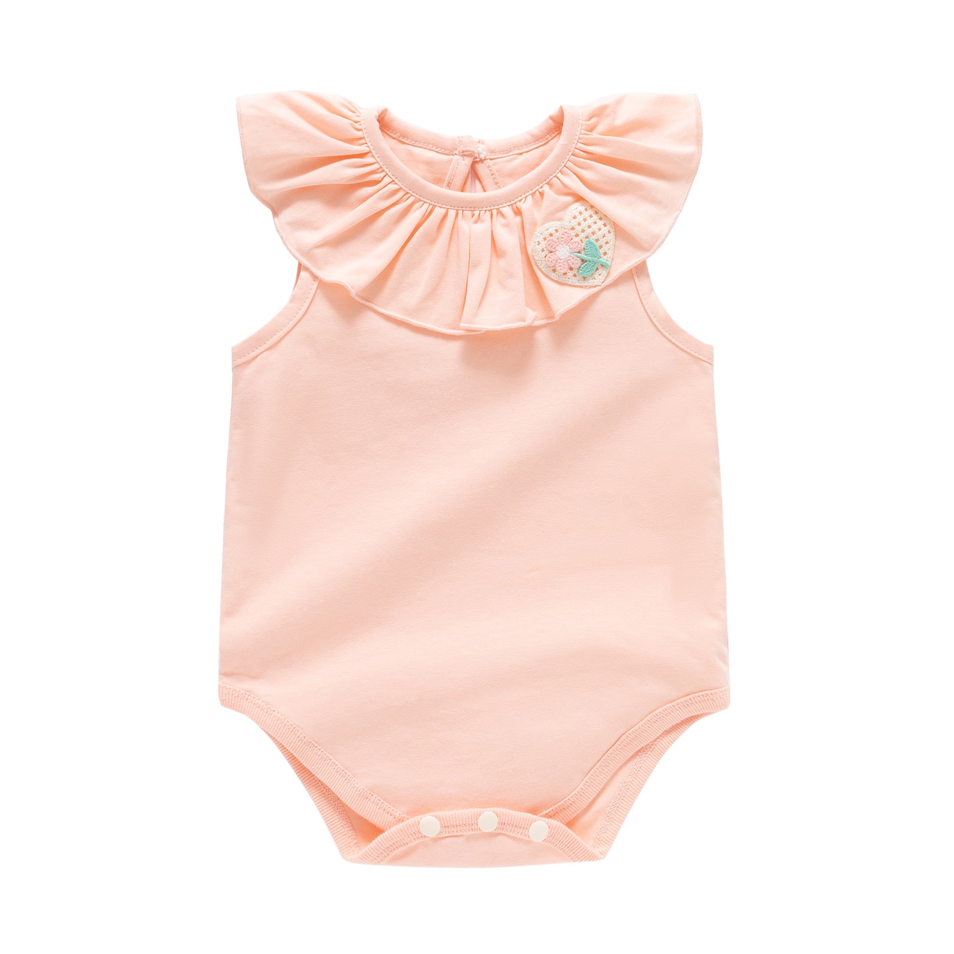 Short sleeved baby bag fart clothes