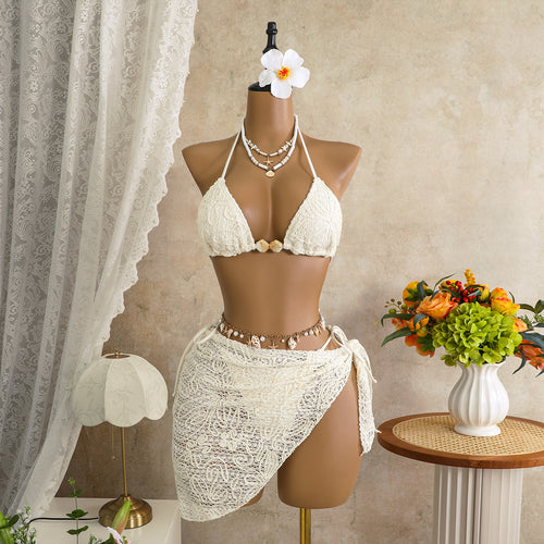 Bikini Three-Piece Set Beach Swimwear for Women