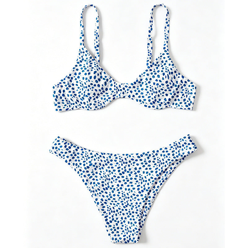 Dot Sexy Separated Bikini Swimwear for Women
