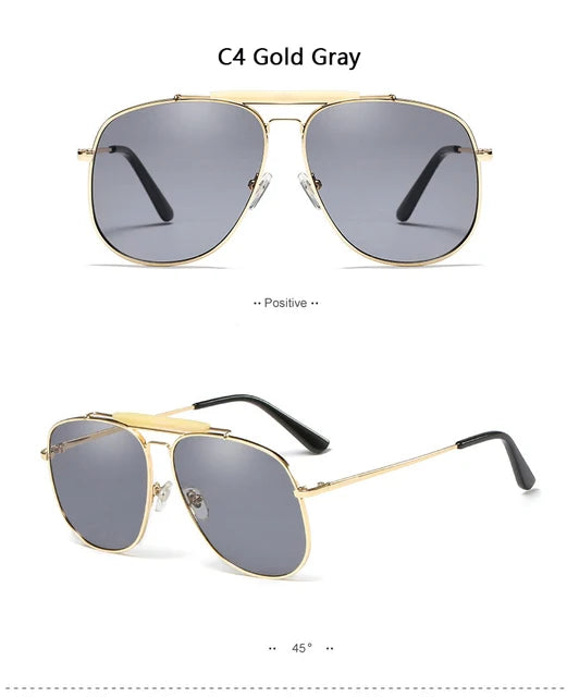 Metal sunglasses candy colored glasses sunglasses toad glasses