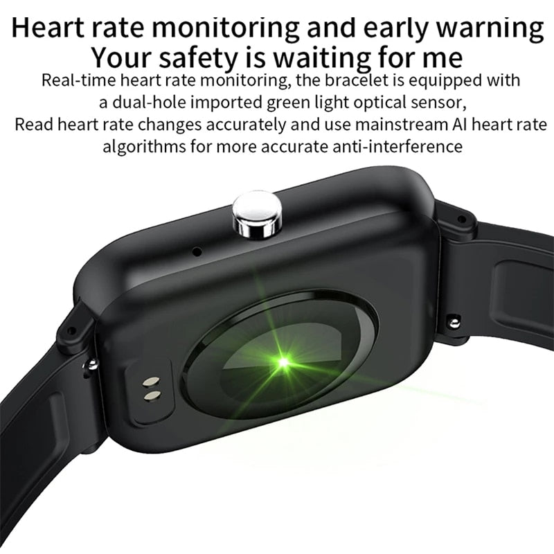 New Bluetooth Call Smart Watch Women Full Touch Bracelet Fitness Tracker Blood Pressure Smart Clock Men Smartwatch Ladies