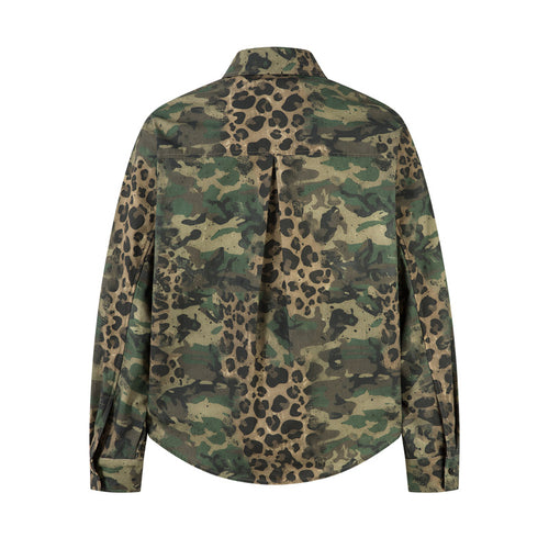 Camouflage Denim Jacket for Men