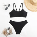 Round neck swimsuit bikini
