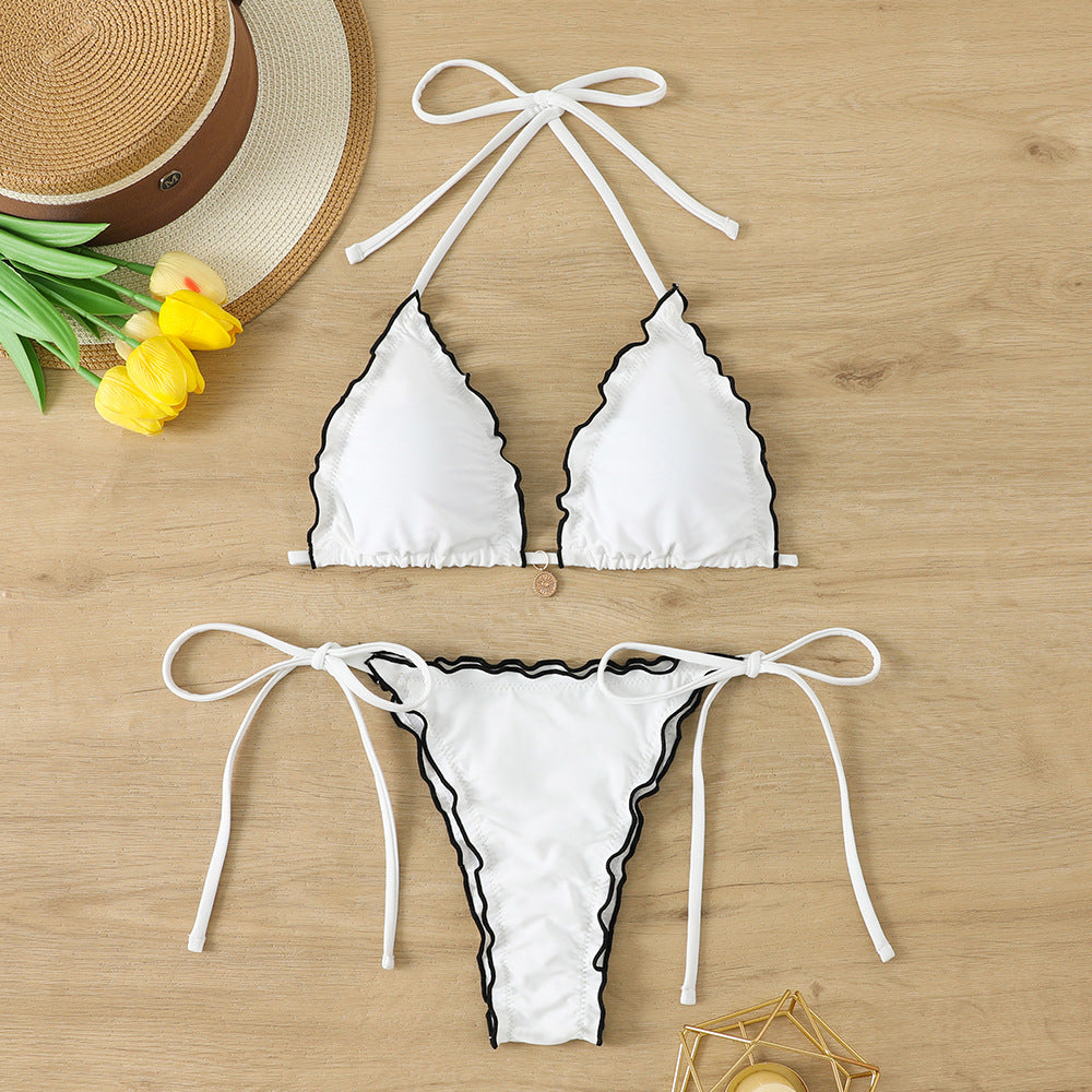 Split system with triangle bikini