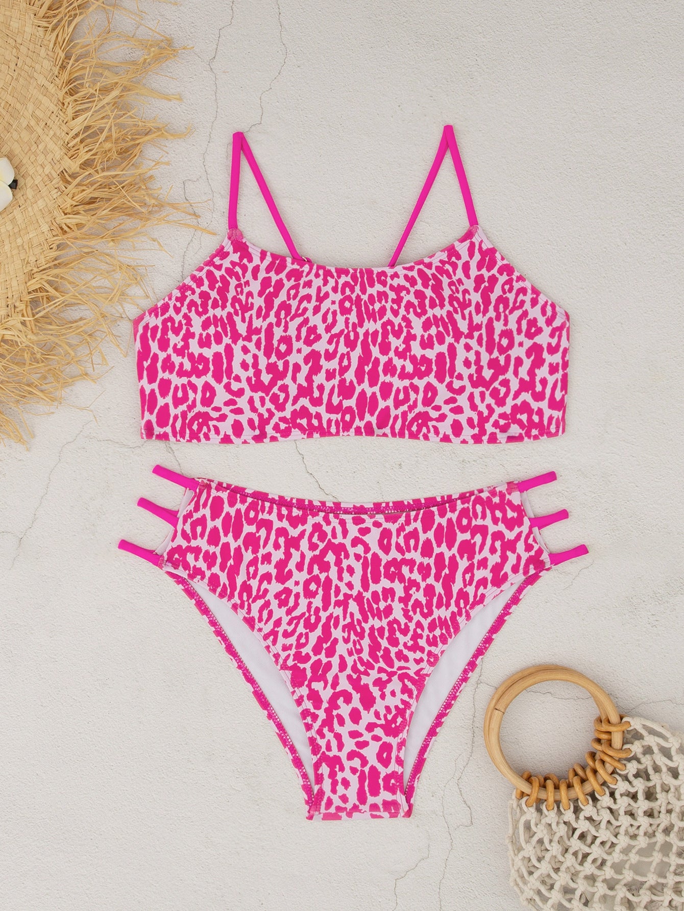 Sexy Two-Piece Separated Bikini Swimsuit for Women