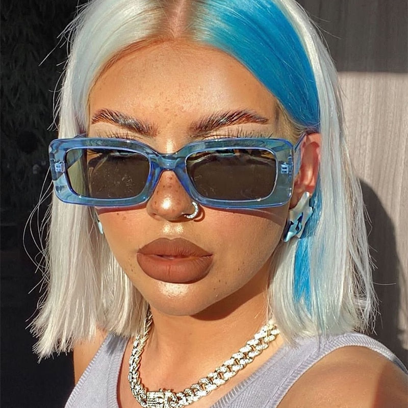 Brand Designer Sunglasses Women High Quality Retro Sun glasses  Women Square Glasses Women Men's Luxury UV400