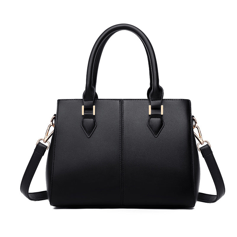 Mid-Aged Women's Bag Elegant Mother's Handbag Lady's Tote Bag