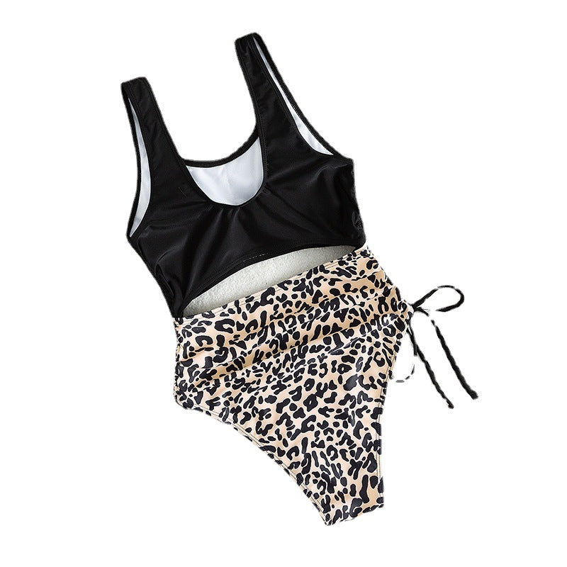 Leopard Print Bikini Set Two-Piece Swimsuit