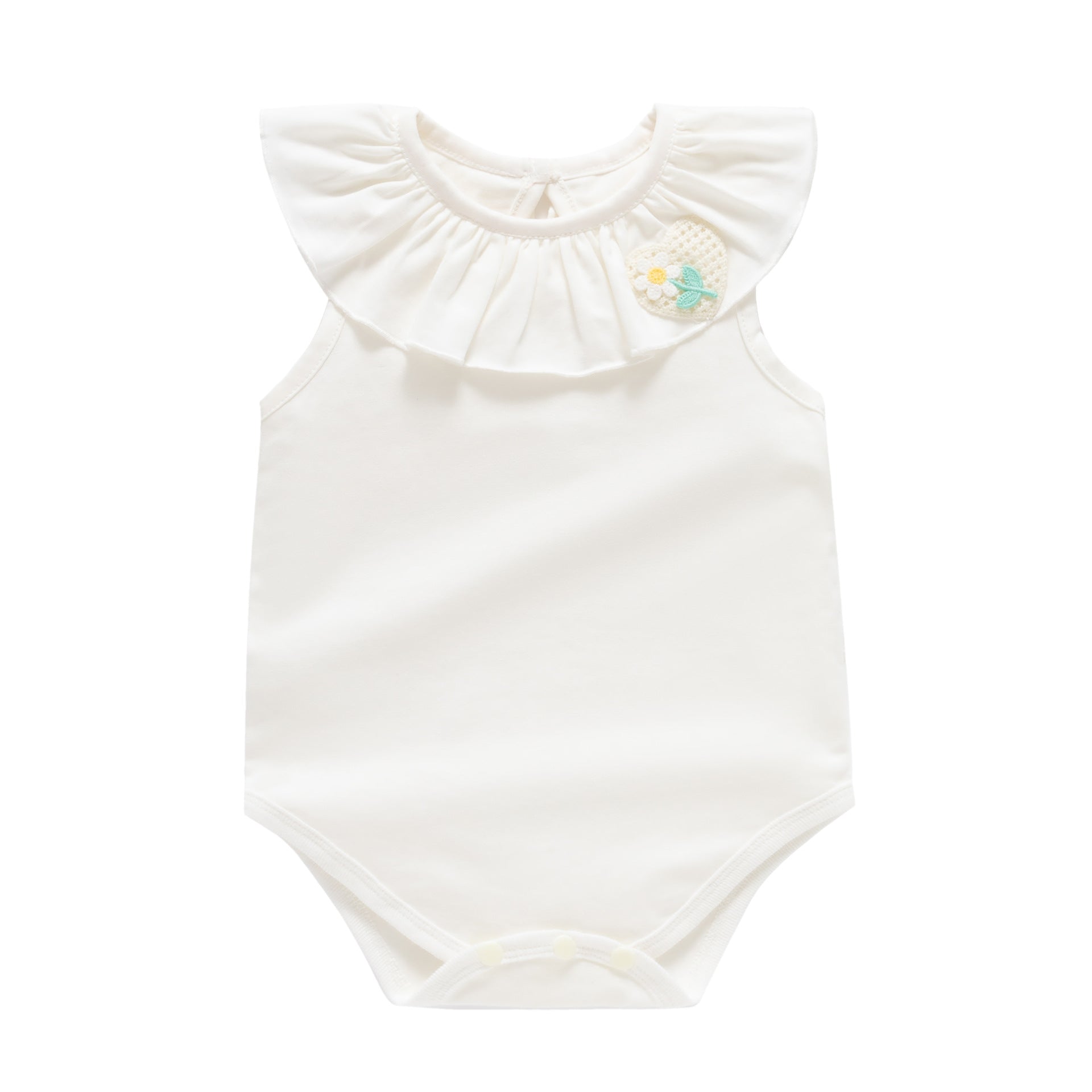 Short sleeved baby bag fart clothes