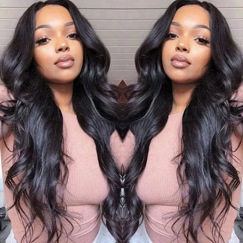 250% Body Wave V Part Wig No Leave Out No Glue Brazilian Remy U Part Human Hair Wave Wigs for Women 16-34 Inch on Clearance Sale