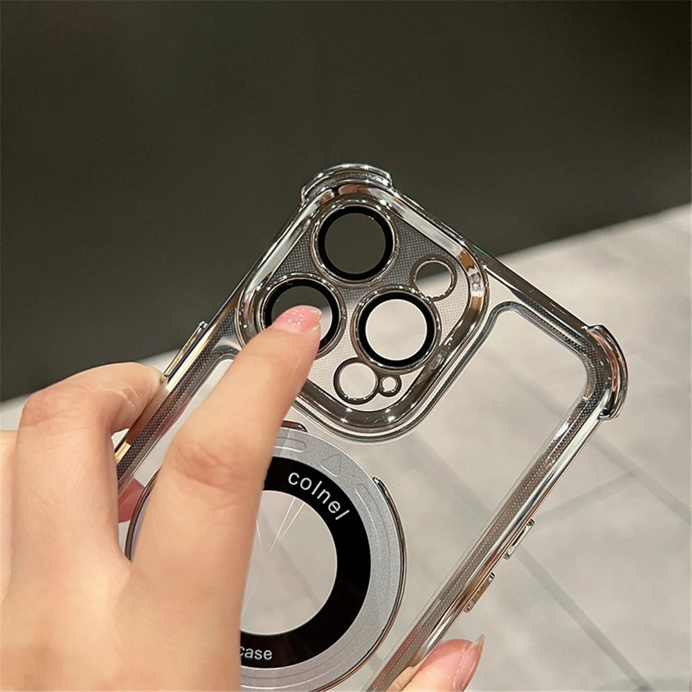 Case For iPhone 15 16 14 13 12 17 Pro Max With Holder Stand Cover